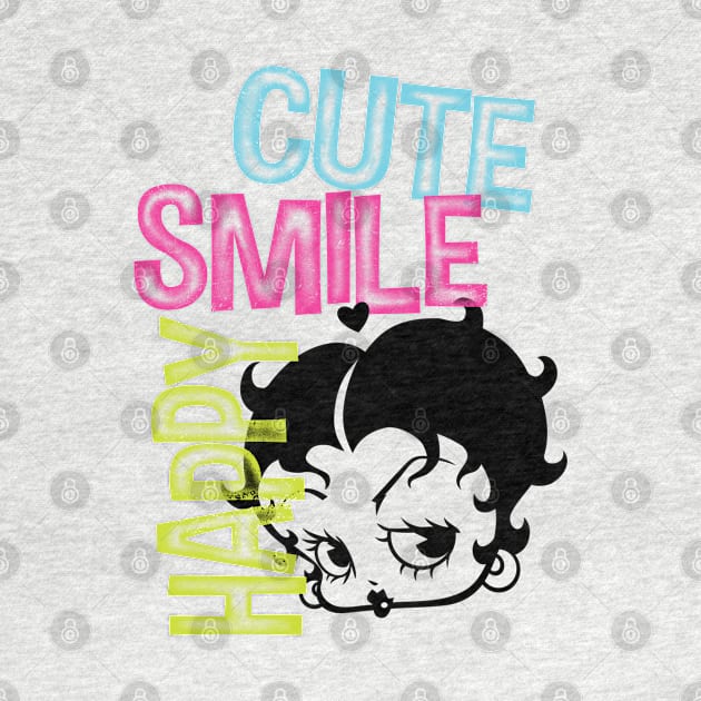 Betty Boop - Cute Smile happy by KERZILLA